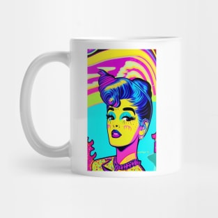 Pop Art Popculture Sexy Woman Mug